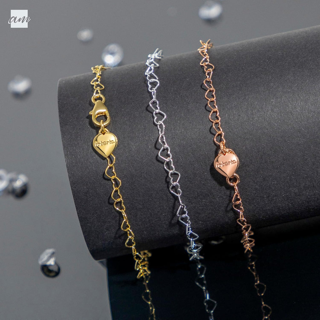 Women'S 925  Heart Bracelet