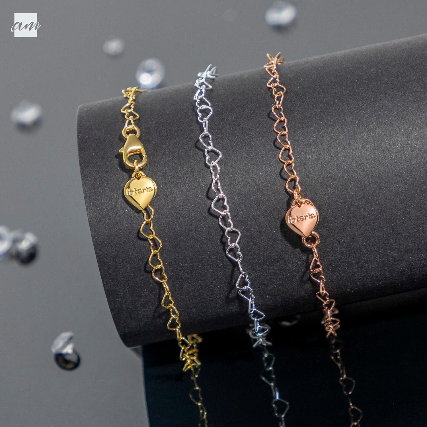 Women'S 925  Heart Bracelet