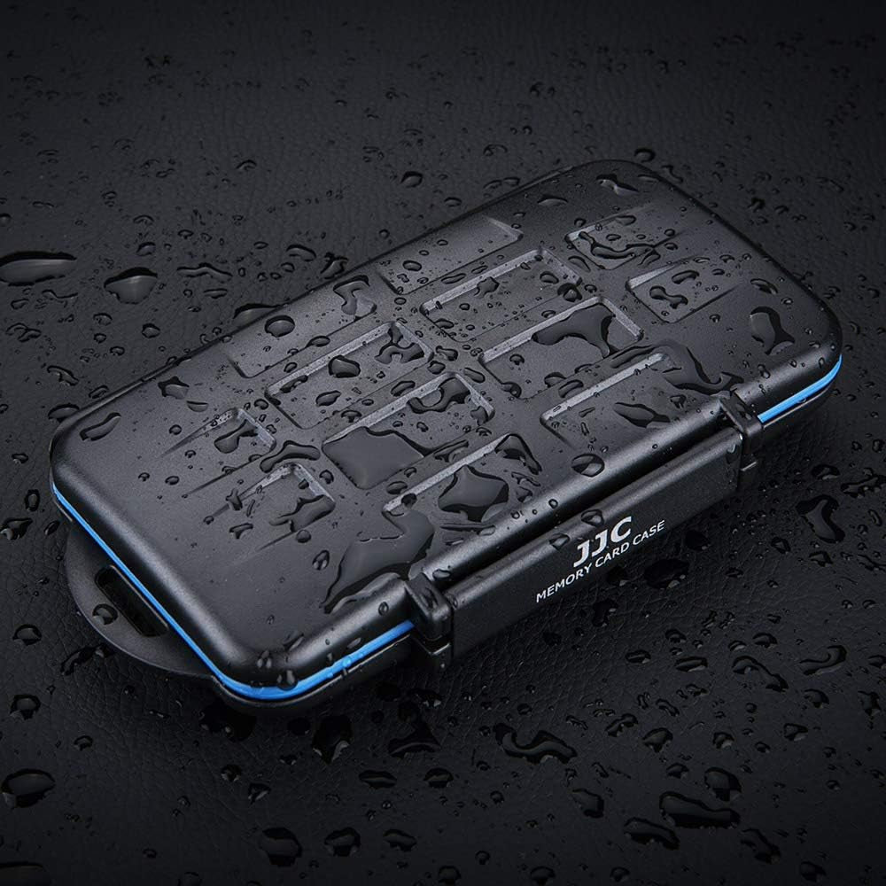 Memory Card Case, SD Card Storage Box for 12 SD Cards + 18 Micro SD + 6 CF Compact Flash Cards (36 Slots)