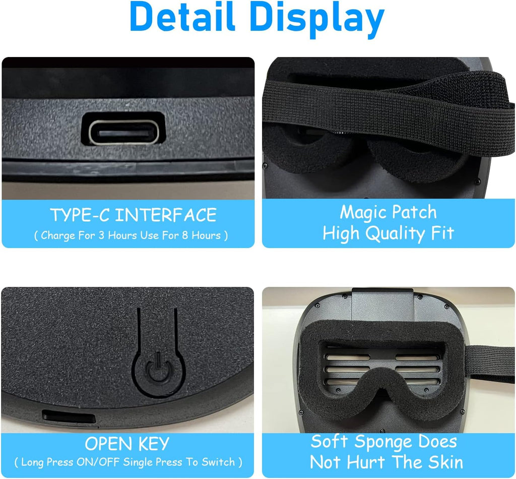 Led Mask with Gesture Sensing,Unisex LED Lighted Face Transforming Mask for Costume Cosplay Party Masquerade