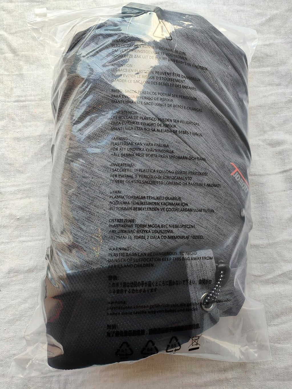 Sling Backpack, 8 Pockets Sling Bag Crossbody, 19L Large Sling Bag for Men Travel Crossbody Backpack Hiking Outdoor