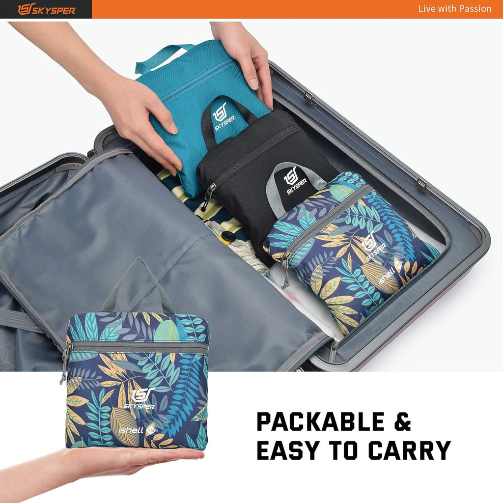 Packable Hiking Backpack 35L Lightweight Travel Daypack Waterproof Hiking Daypack for Women Men