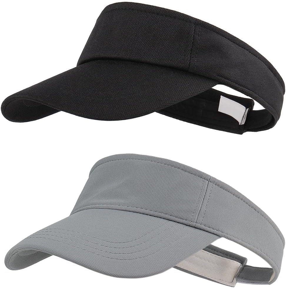 Sun Visor Hat Sports Adjustable Baseball Cap with Outdoor UV Protection for Women Men