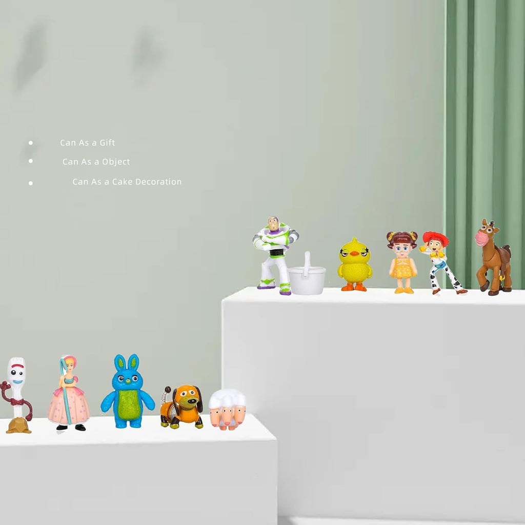 36Pack Toy Anime Story Figurines,Woody Toy Anime Story Doll,Buzz Anime Lightyear Toy,Pvc Toy Anime Story Toys Figures Set