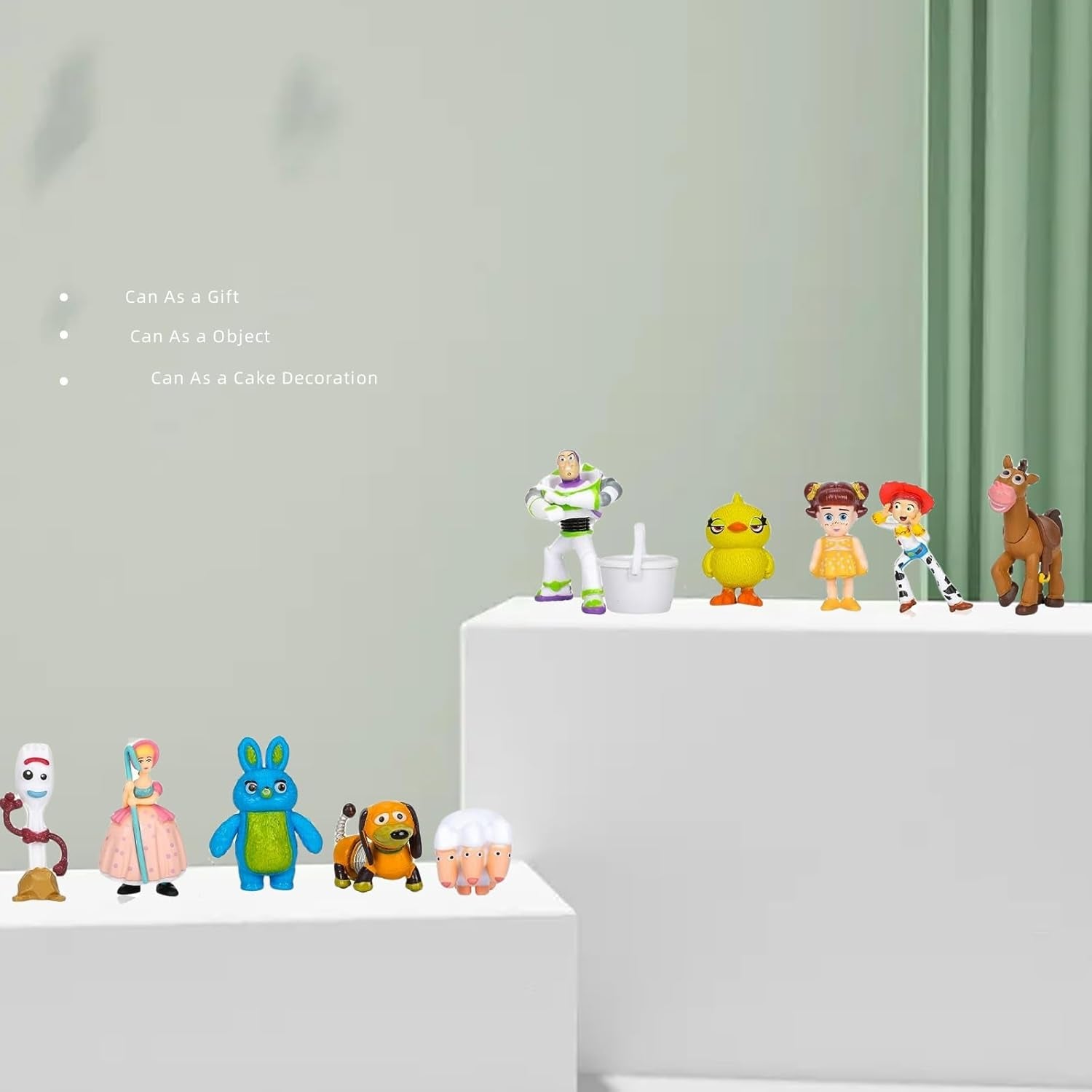 36Pack Toy Anime Story Figurines,Woody Toy Anime Story Doll,Buzz Anime Lightyear Toy,Pvc Toy Anime Story Toys Figures Set