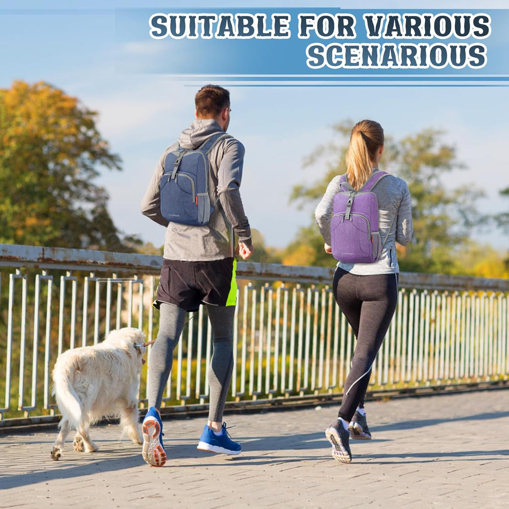 Ultra Lightweight Backpack 10L, Small Hiking Daypack Water Resistant Travel Daybag Ultra Light Backpacks for Hiking (Navy Blue)