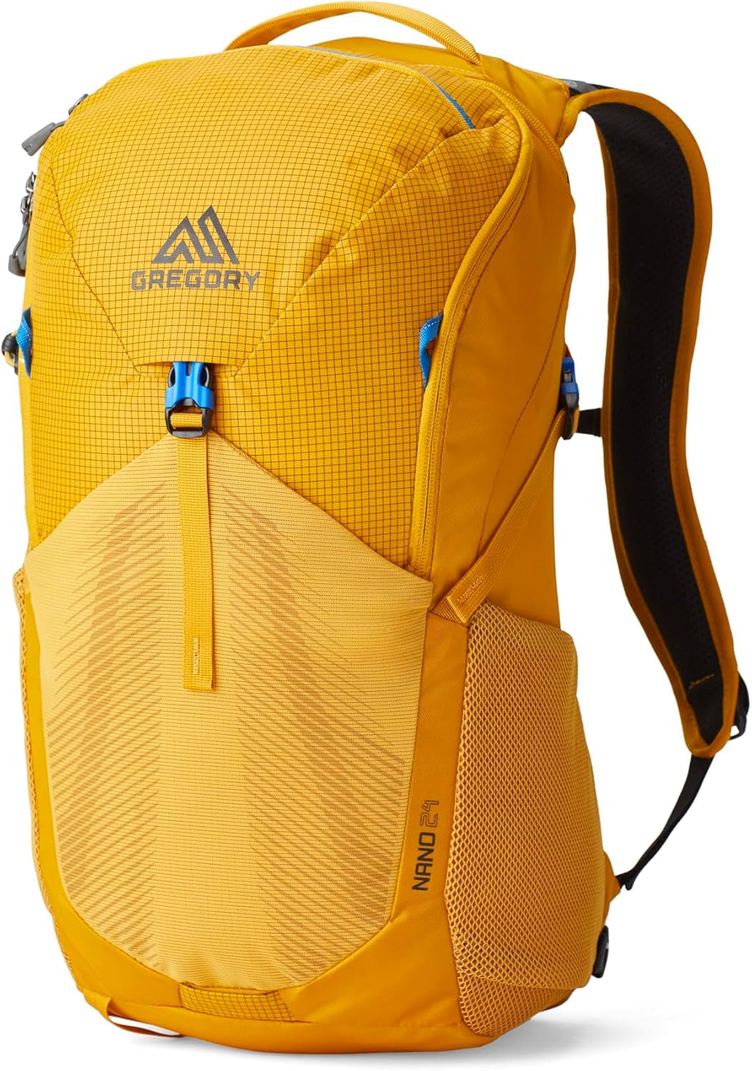 Nano 24L Unisex Day Hiking/Commuter/Active Travel Backpack, Breathable Backpanel, Hydration Port, One Size Fits All, Hornet Yellow