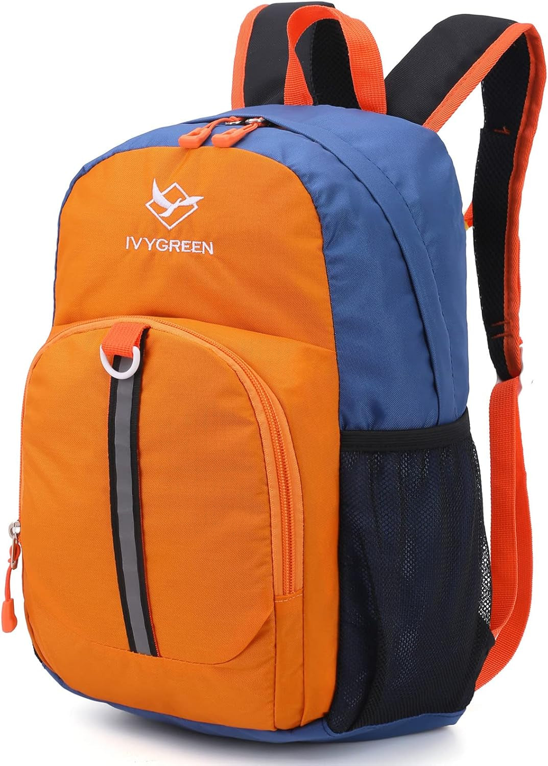 Little Kids Hiking Backpack, Toddler Backpack for Boys or Girls, Ideal for a Day Outdoor Adventures (Orange, Toddler - Small)