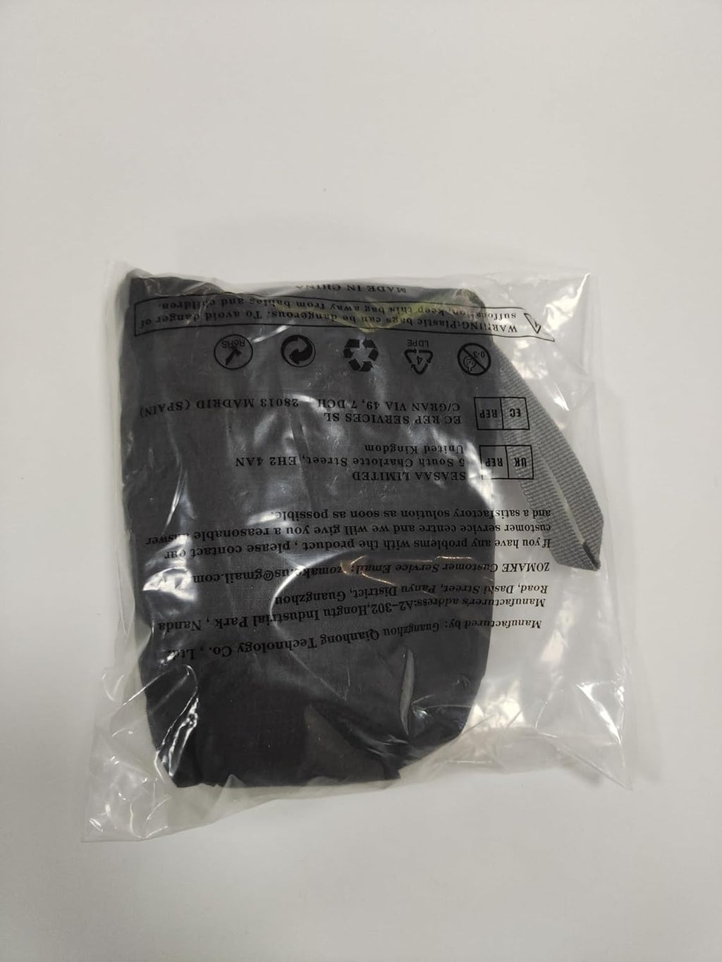 Lightweight Packable Backpack 14L, Foldable Backpacks Small Daypack Hiking Daypacks Water Resistant Day Bag for Travel(Black)