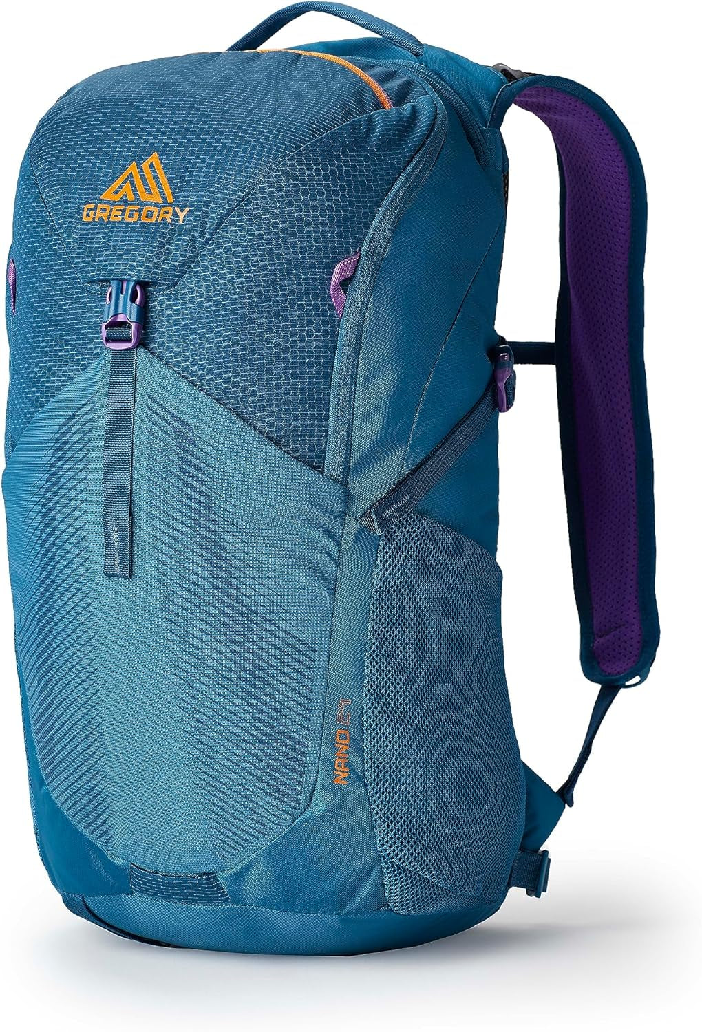 Nano 24L Unisex Day Hiking/Commuter/Active Travel Backpack, Breathable Backpanel, Hydration Port, One Size Fits All, Icon Teal