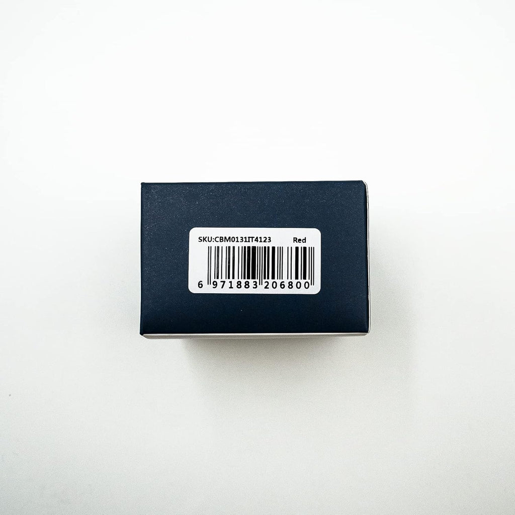 Interactive Cat Ball Toy, Electric Self Rolling Ball for Indoor Cat Kitten, 3 Modes with LED Lights, Red