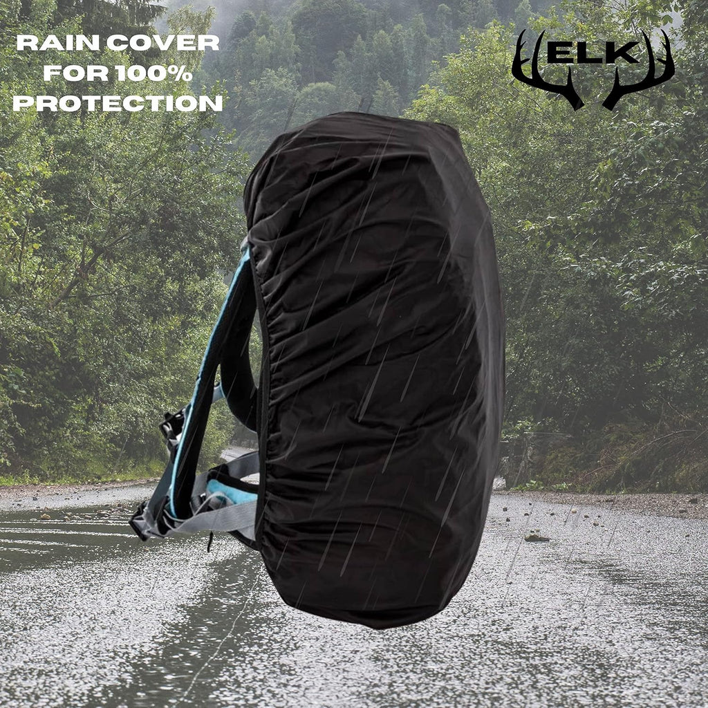 40L Hiking Backpack, Lightweight Waterproof Daypack with Rain Cover