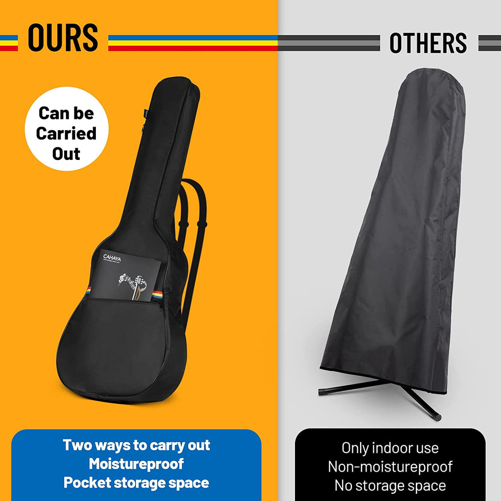 Guitar Cover Classical Acoustic Guitar Dust Bag Soft Guitar Bag Gig Bag Single Layer Suitable for 40 Inch / 41 Inch Guitar,Cy0307