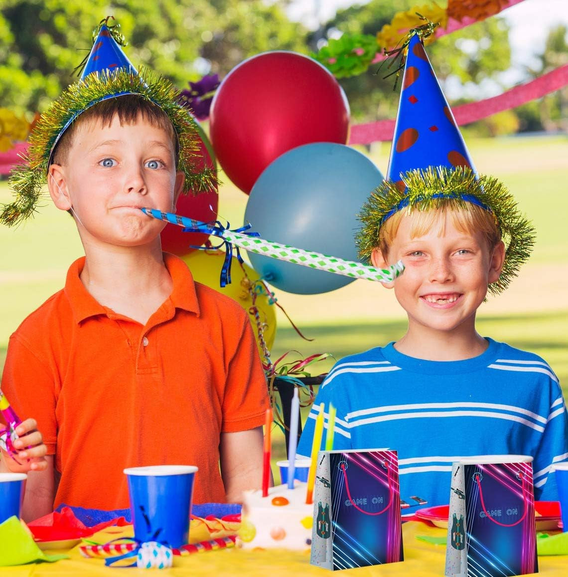 - Celebrate with an Impression Premium Laser Tag Party Favors, Gift Bags, 12 Pack
