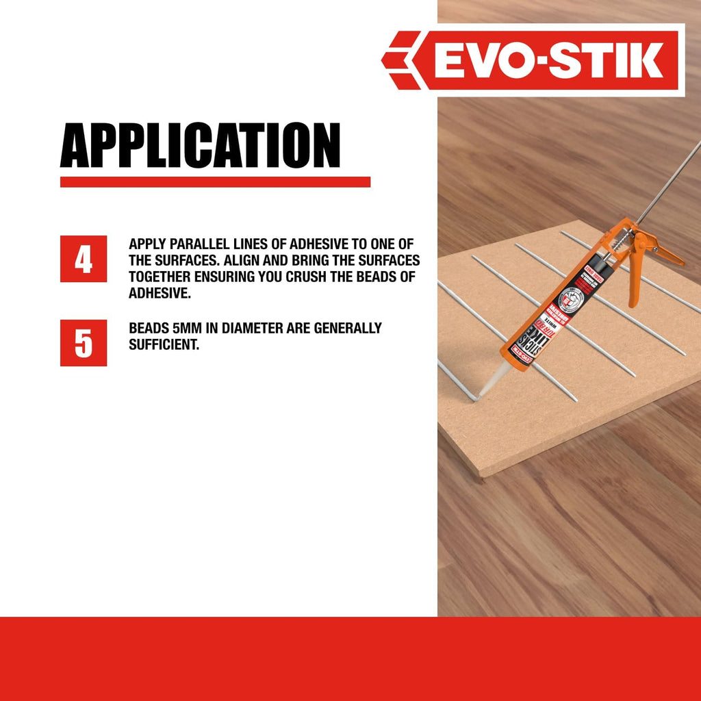 Sticks like Turbo Adhesive, All Weather, Fast Setting, Extreme Temperature & Movement Resistant, White, 290Ml