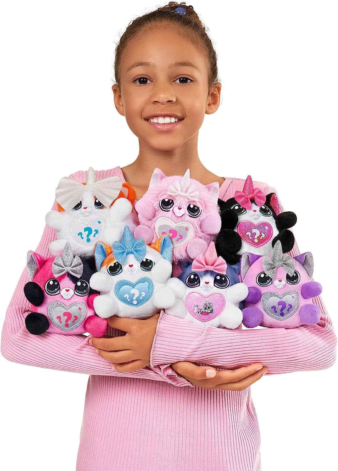 Kittycorn Surprise Series 2 (American Shorthair) by , Collectible Plush Stuffed Animal, Surprise Egg, Sticker Pack, Slime, Ages 3+ for Girls, Children