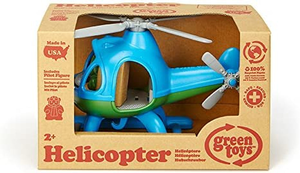 Helicopter, Blue/Green