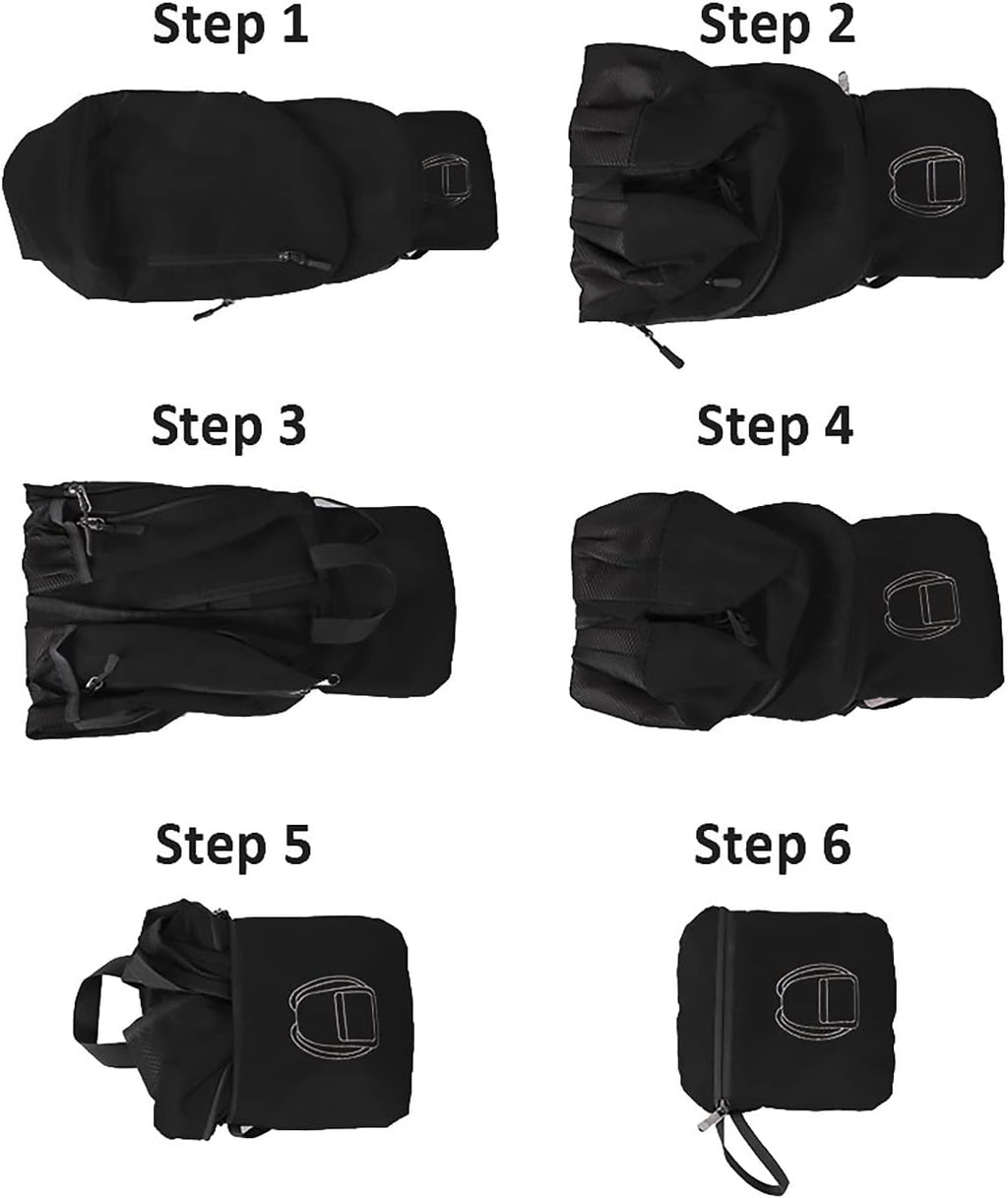 Outdoor Lightweight Foldable Water Resistant Backpack for Travel Hiking Riding