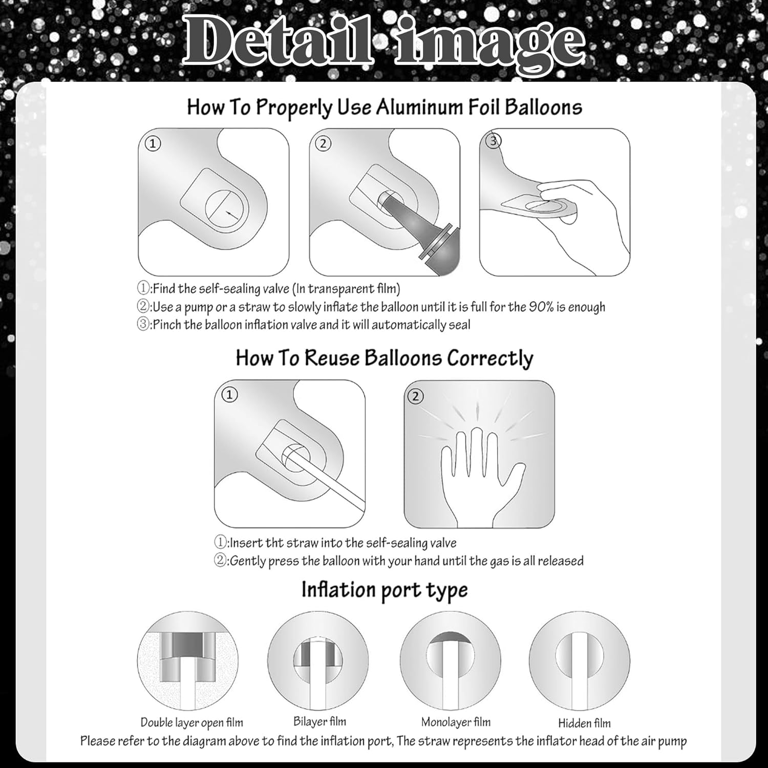 16Th Birthday Decorations for Boys Black and Silver Birthday Decorations Include Pennants, Banners, Love Balloon, Star Balloon, Number Foil Balloons, Latex Balloons, Ribbon, Suitable for 16Th Party