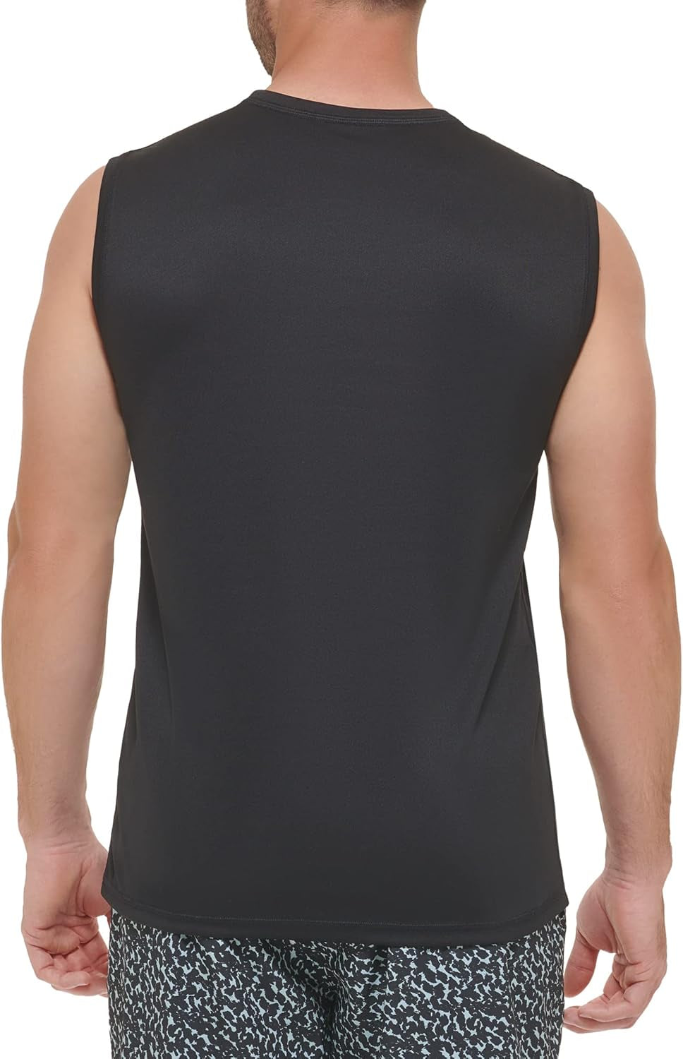 Men'S Standard UPF 40+ Sleeveless Quick Dry Swim Shirt