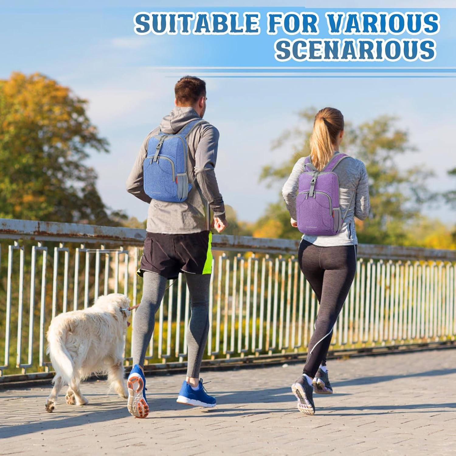 Ultra Lightweight Backpack 10L, Small Hiking Daypack Water Resistant Travel Daybag Ultra Light Backpacks for Hiking (Dark Blue)