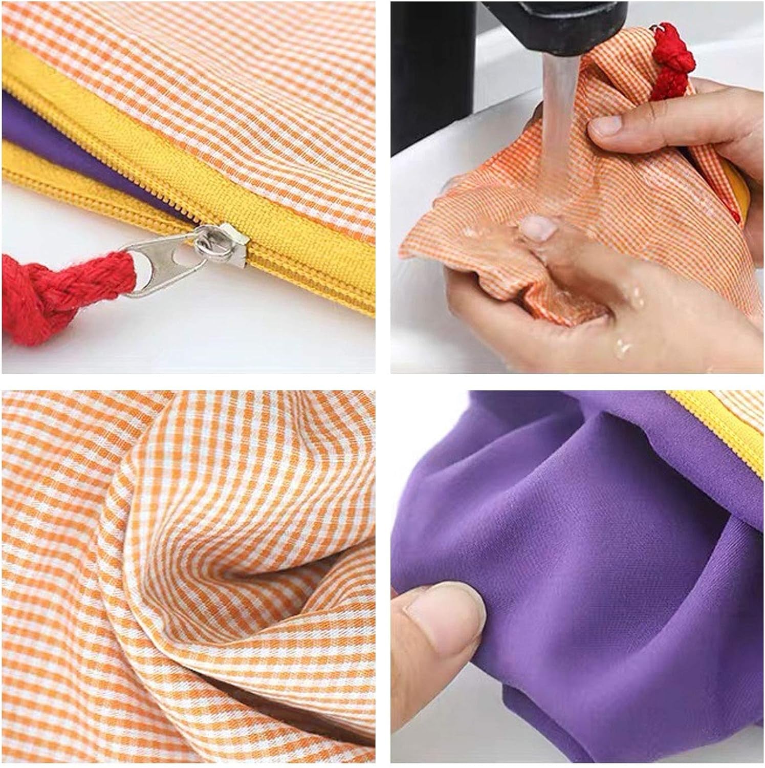 Makeup Bag Portable Pouch Purse Bag Travel Cosmetic Storage Organizer Lightweight for Women (Green)