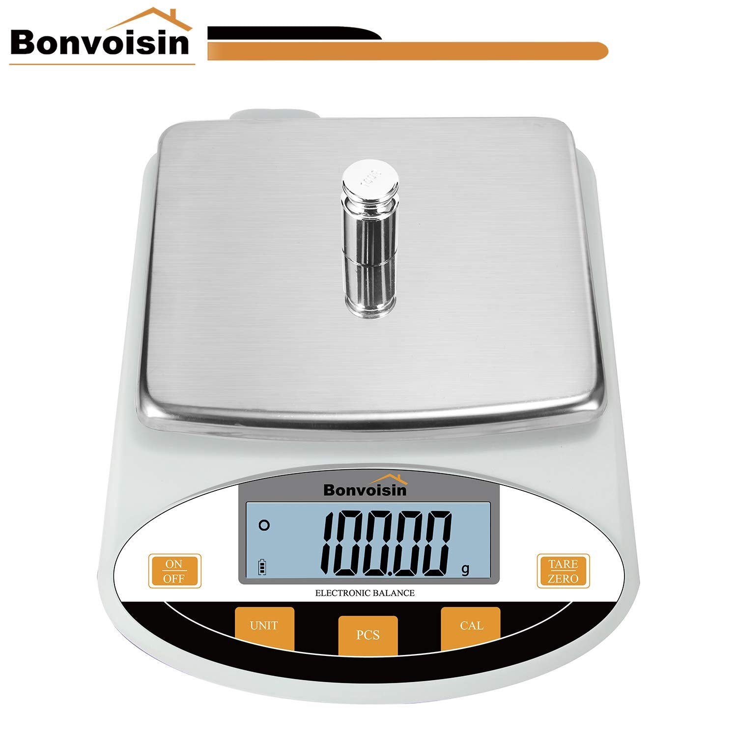 0.01G Lab Scale Digital Precision Analytical Balance High Precision Electronic Balance Jewelry Scale Kitchen Scale Scientific Scale Laboratory Scale Balance 10Mg Readability (5000Gx0.01G)