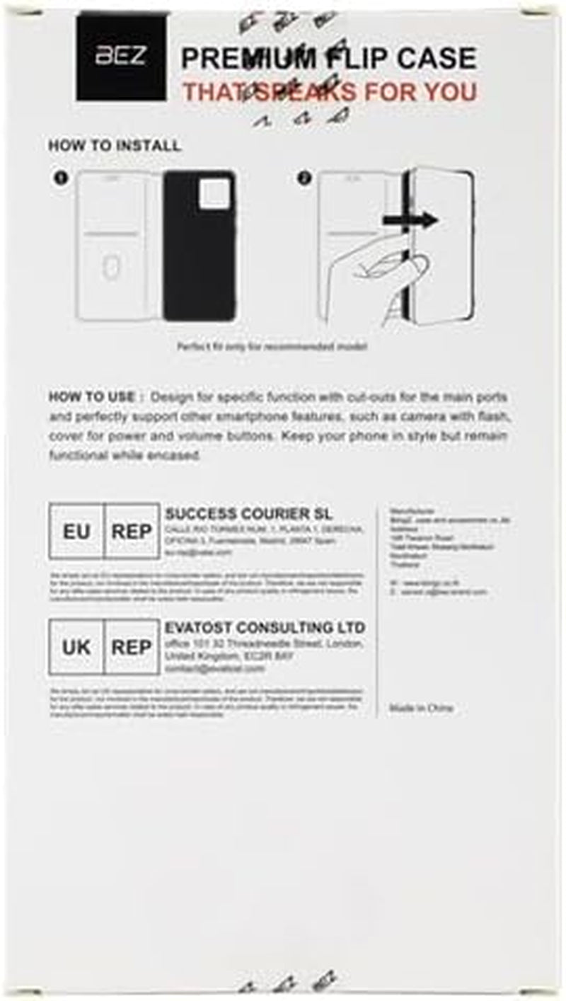 Case for Huawei P20 Pro Case, Flip Case Compatible with Huawei P20 Pro, Wallet Case Cover [Canvas Faux Leather] with Credit Card Holders, Kick Stand, Magnetic Strap Closure, Black