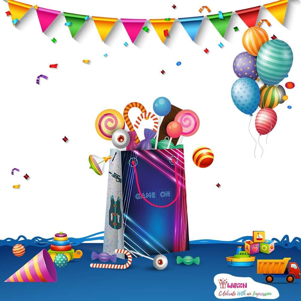 - Celebrate with an Impression Premium Laser Tag Party Favors, Gift Bags, 12 Pack