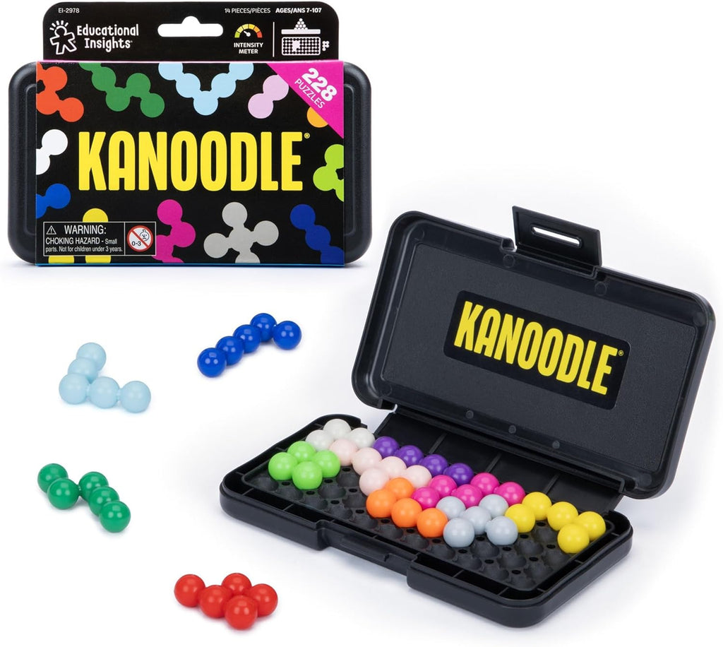 Kanoodle 3D Brain Teaser Puzzle Game, Featuring 200 Challenges, Easter Basket Stuffers for Kids, Gift for Ages 7+