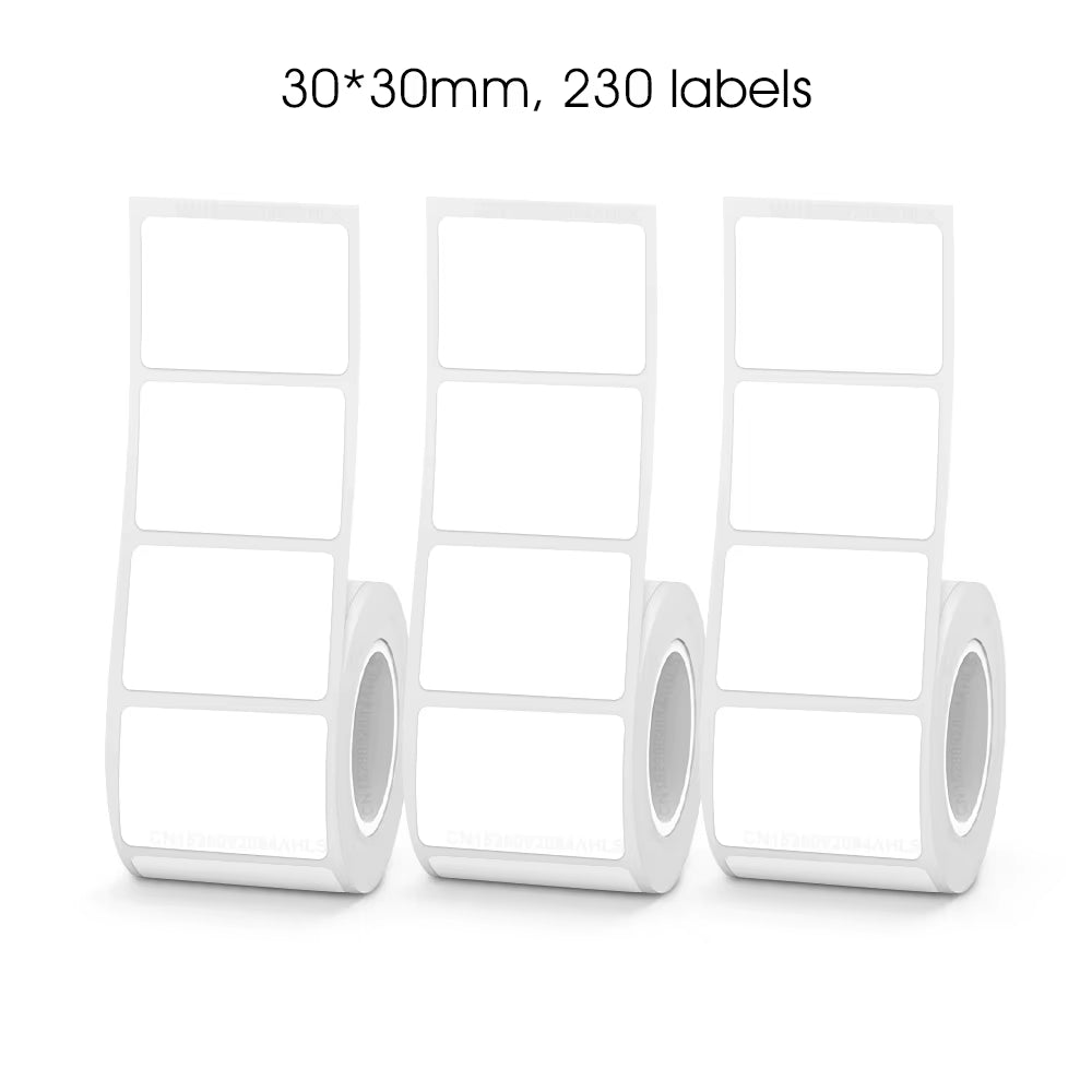 Tragbarer Mini-Drucker P50 Thermo-Klebeetikettendrucker Ohne Tinte Bluetooth-Aufkleberdrucker Barcode Preisschild Etikettendrucker