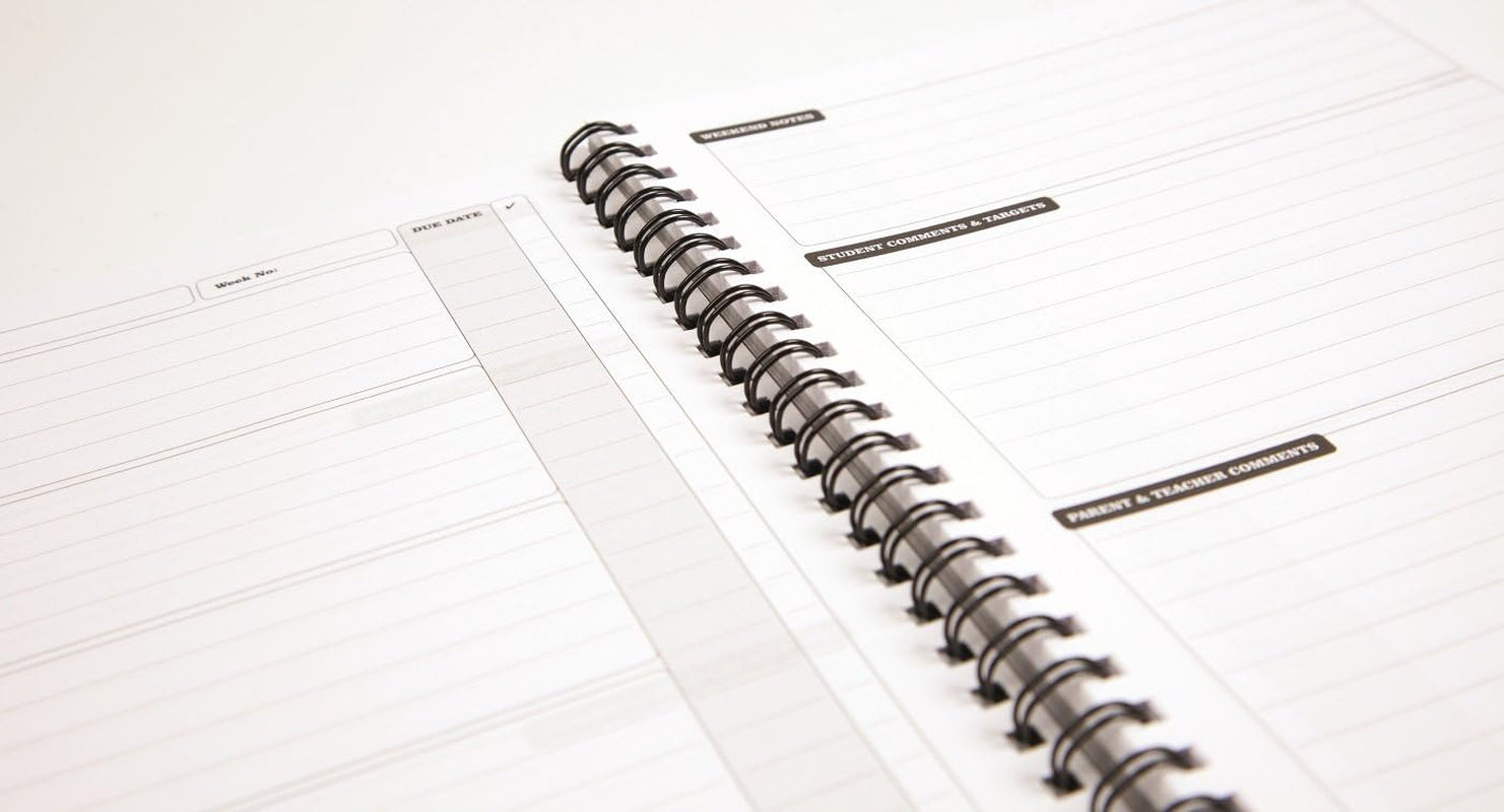 A5 Student Planner - Undated Academic Organiser Diary - for Any Year Use