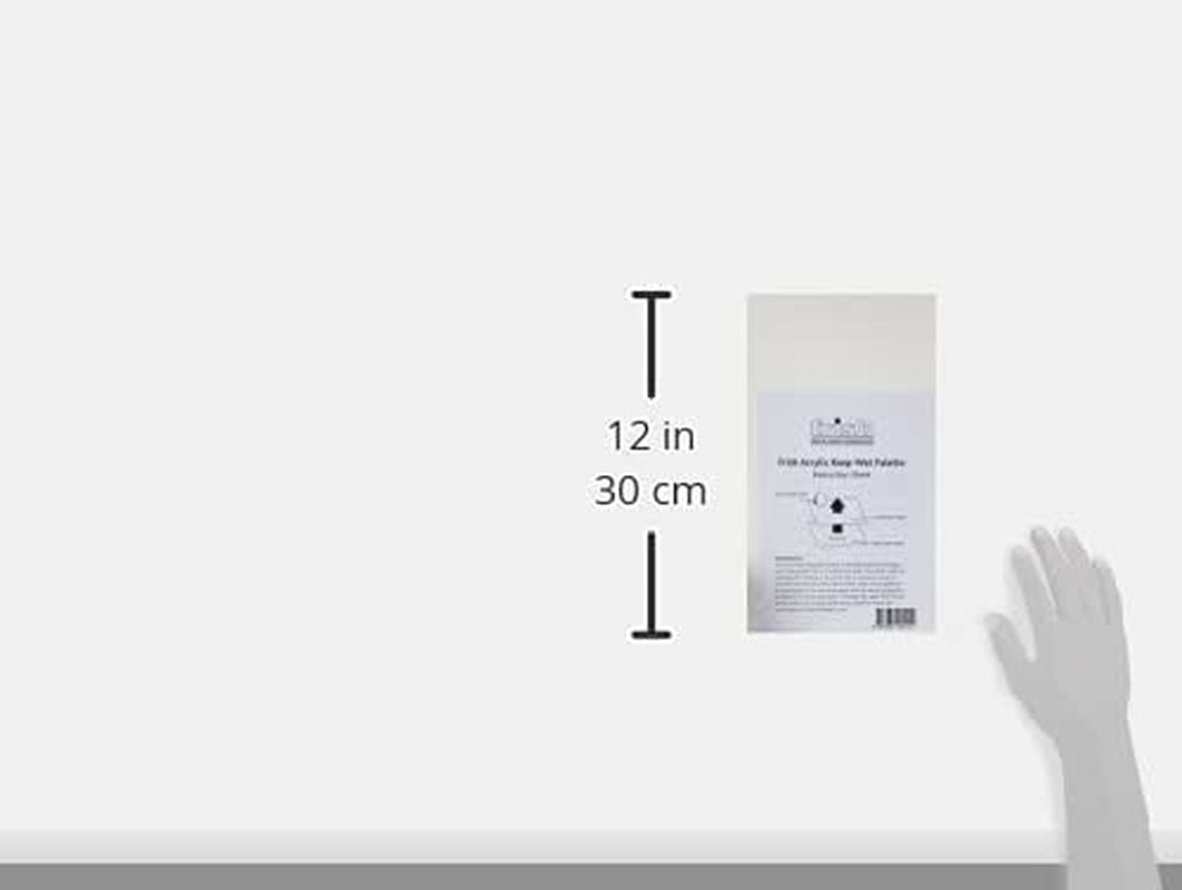 22100001 Acrylic Keep-Wet Palette Refill Pack, White,343 X 216 X 19Mm