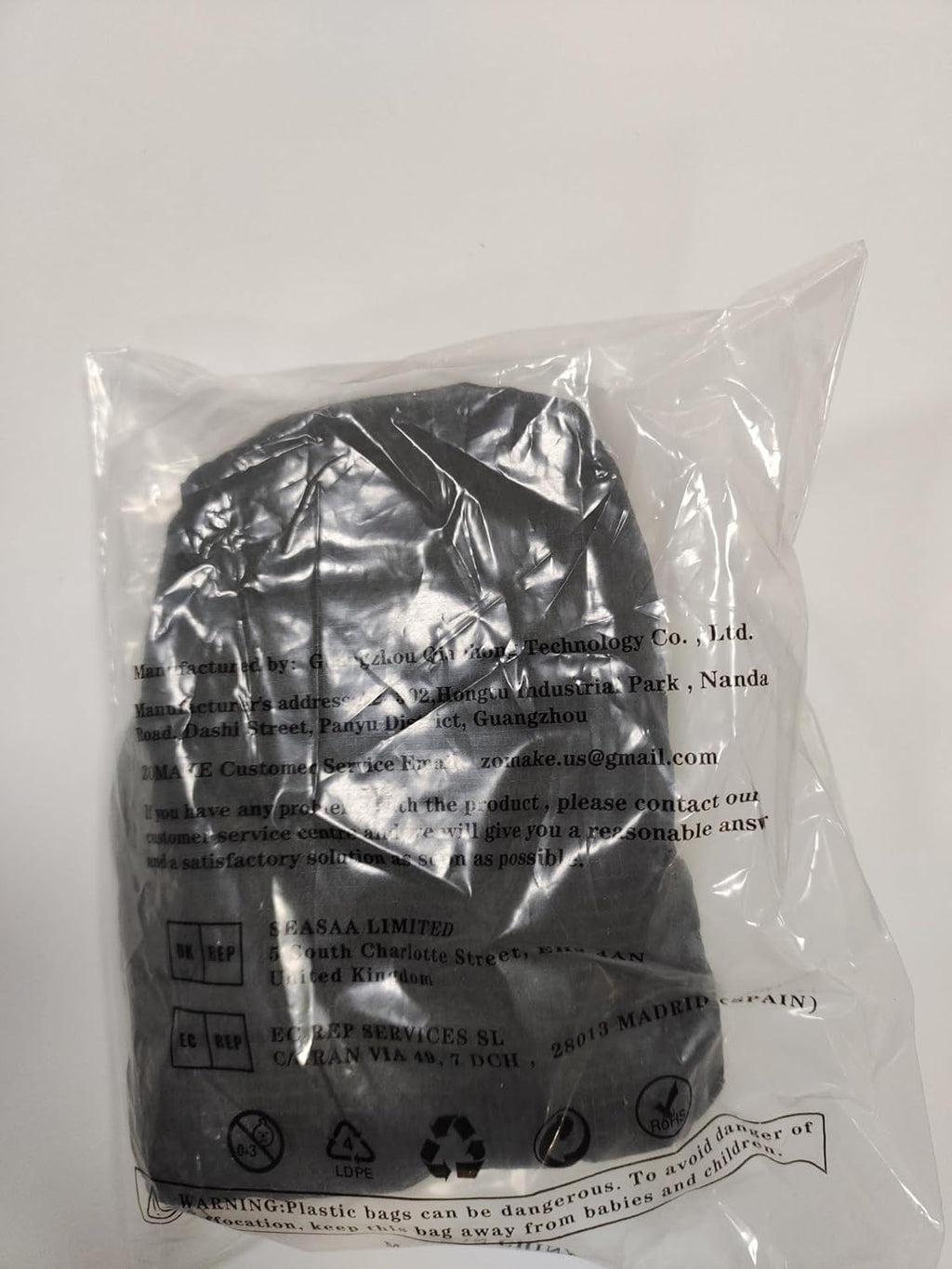 Lightweight Packable Backpack 14L - Foldable Backpack Small Daypack Hiking Backpack Water-Resistant Day Bag for Travel(Medium Grey)