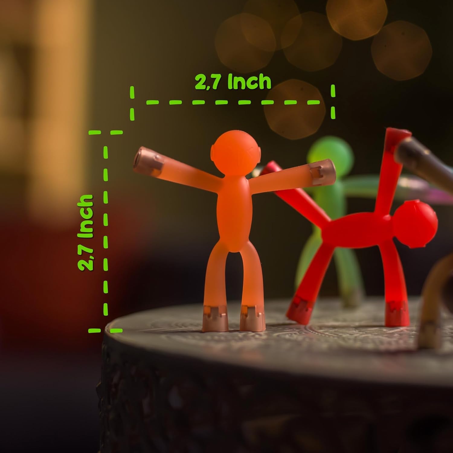 Magnet Men – 10-Piece Magnetic Travel Toys: Magnetic Kids Toys, Road Trip Toys for 1-3 | Easter Basket Stuffers for Kids