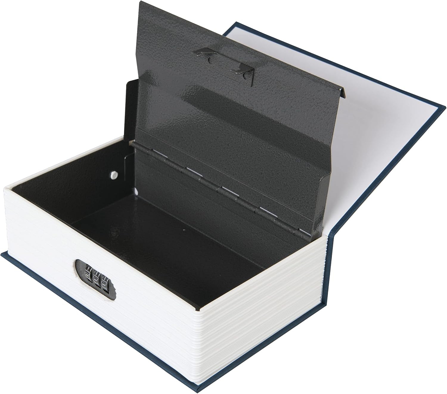 534361 3-Digit Combination Book Safe Box 180 X 115 X 55 Mm , Blue