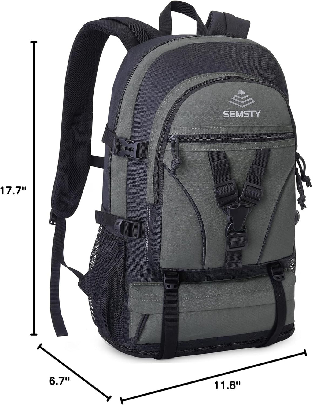 Hiking Backpack, 30L/40L/50L Expandable Hiking Backpack for Men and Women, Travel Backpack Flight Approved