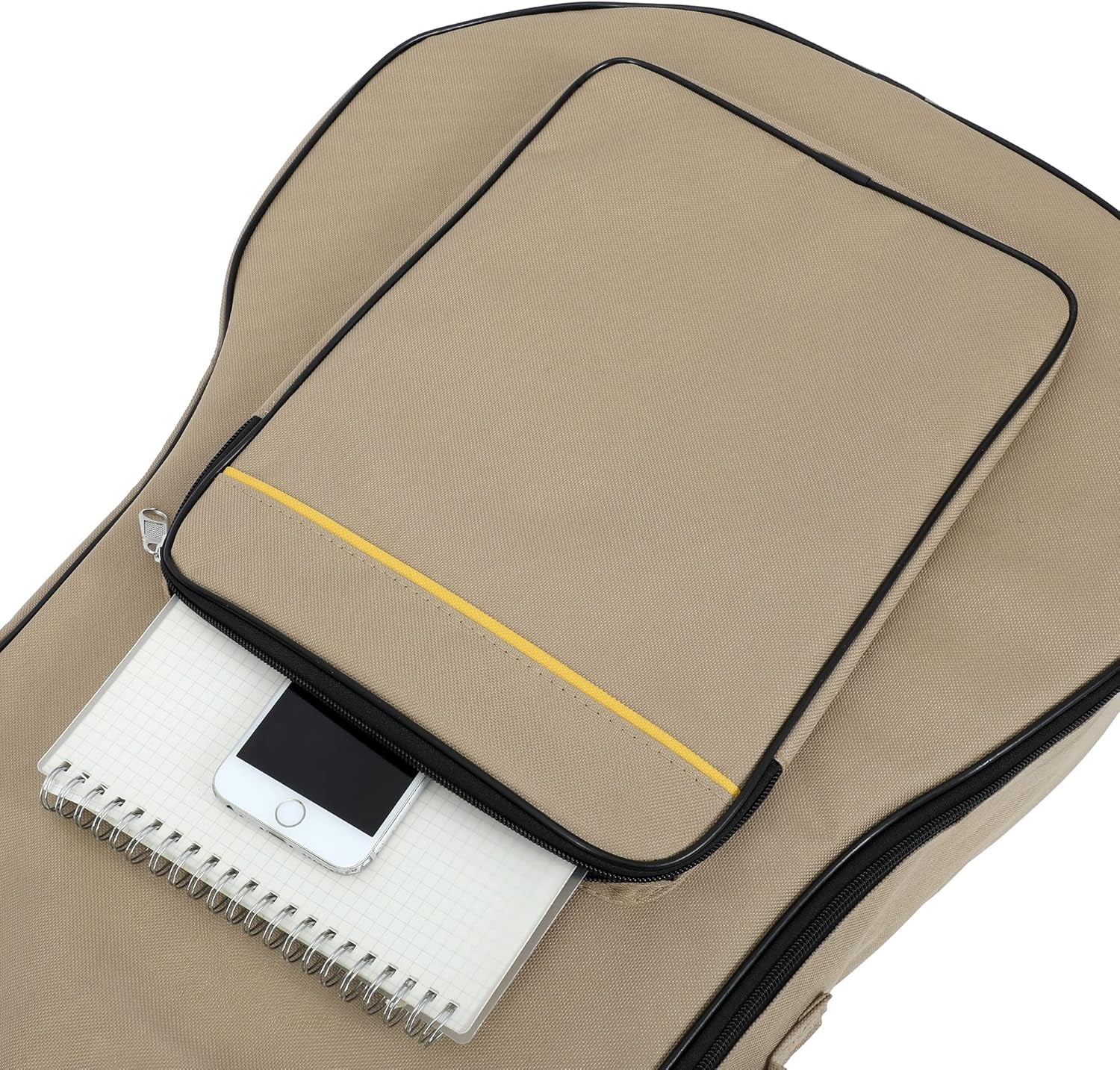 Guitar Bag with Shoulder Straps - Waterproof Padded Case - Bass, Acoustic & Classical Guitar Gig Bag - Perfect for Travelling