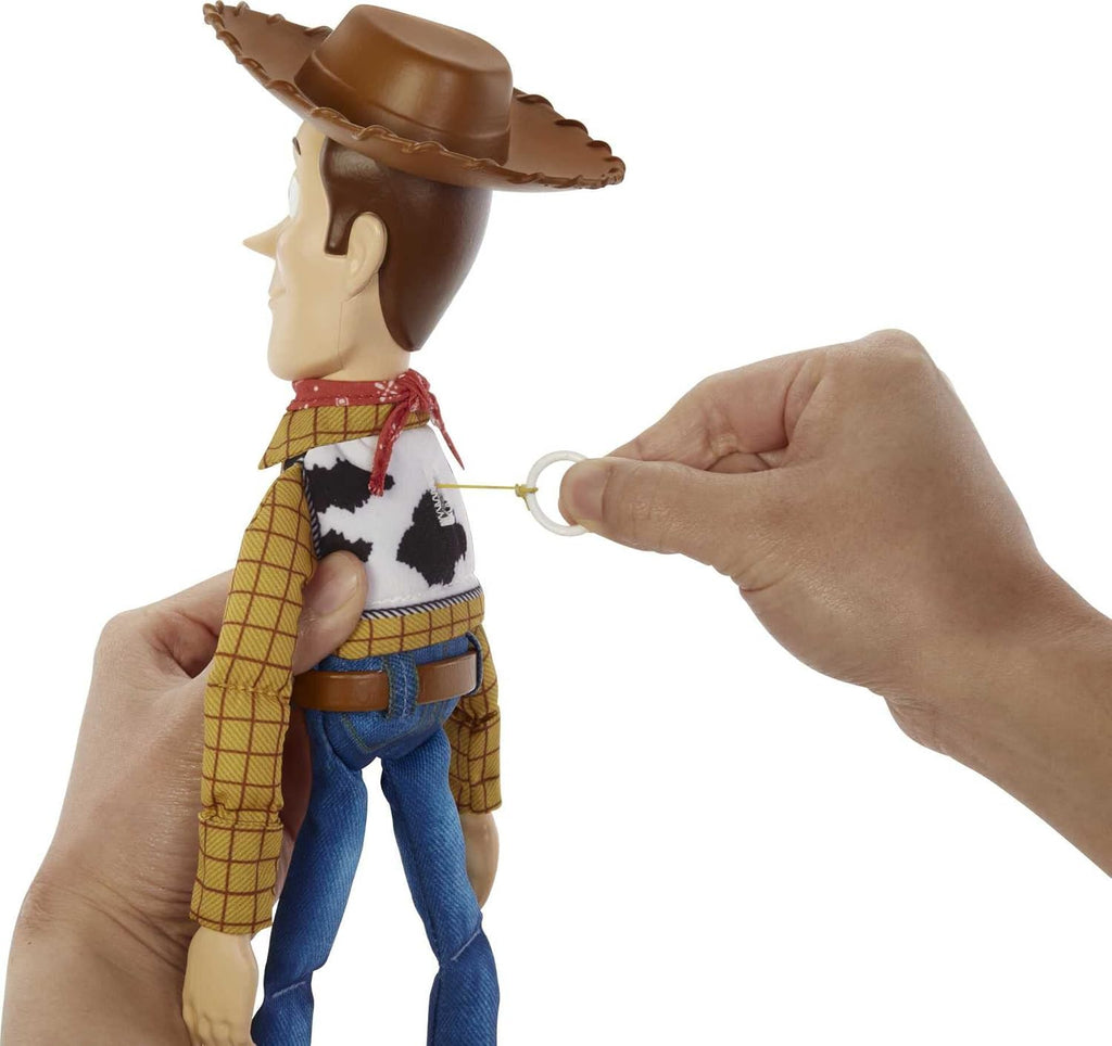 Disney Pixar Toy Story Talking Woody Action Figure & Accessory, Roundup Fun 12-Inch Collectible with 30+ Sounds & Phrases