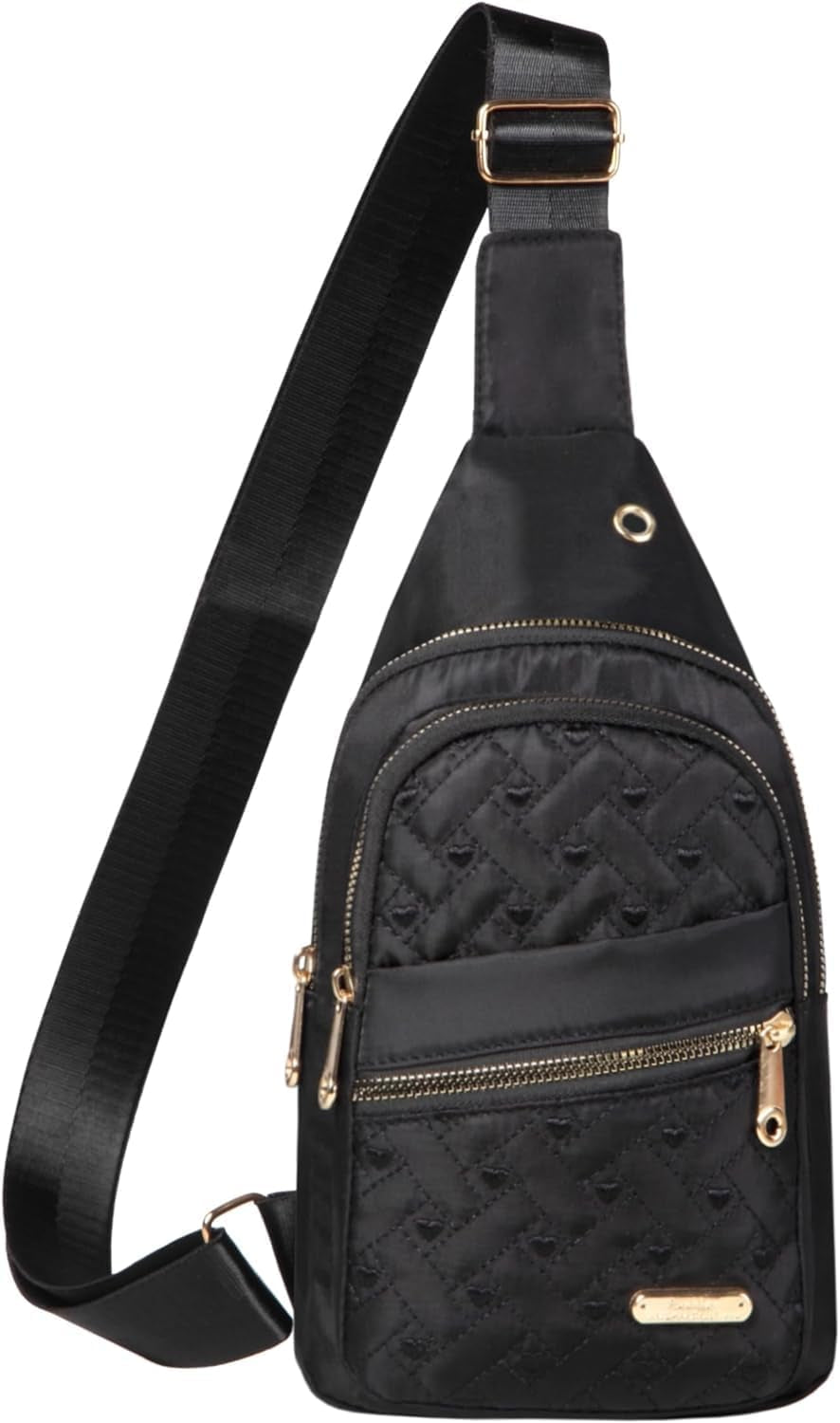 Crossbody Sling Backpack Sling Bag for Women, Small Chest Bag Daypack Fanny Pack Cross Body Bag for Sports Hiking