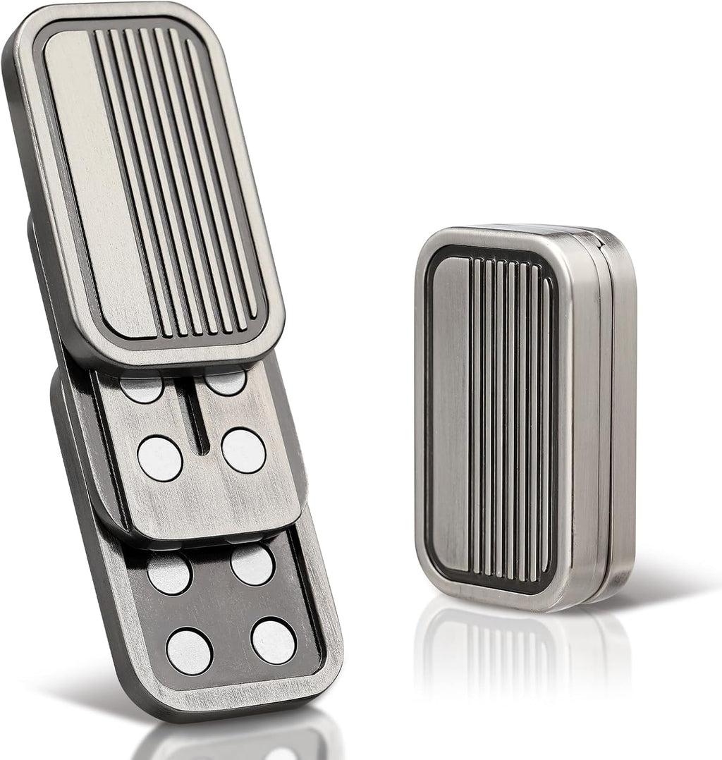 EDC Metal Fidget Slider Toys- Stress Relief EDC Fidget Sliders, Casual Metal Adult'S Hand Toys for Office, Desk Stress Toy Gifts for Adults