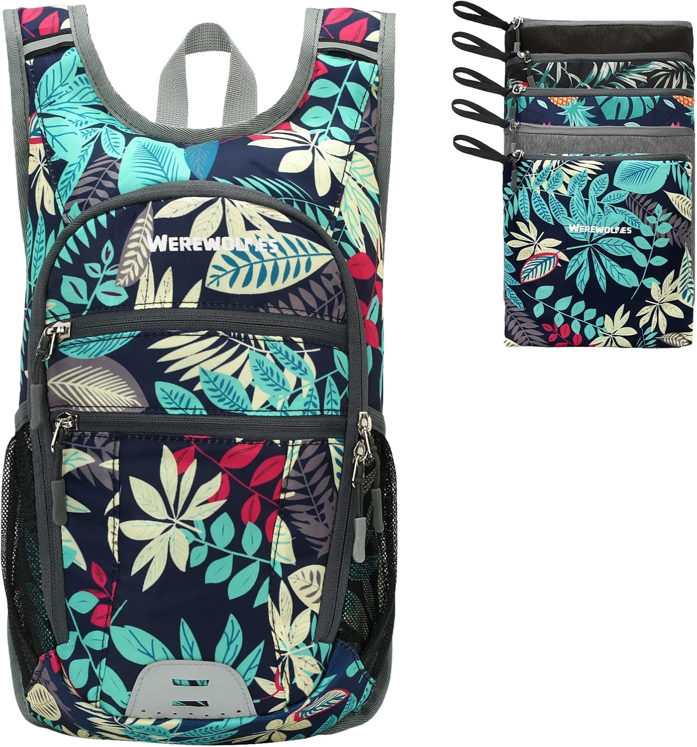 10L Small Hiking Backpack, Lightweight Foldable Packable Casual Outdoor Travel Daypack
