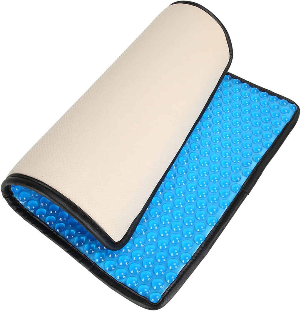 Gel Seat Cushion Antislip Foldable Cooling Seat Cushion Fast Cooling Ergonomic Design Seat Mat for Home Office Car