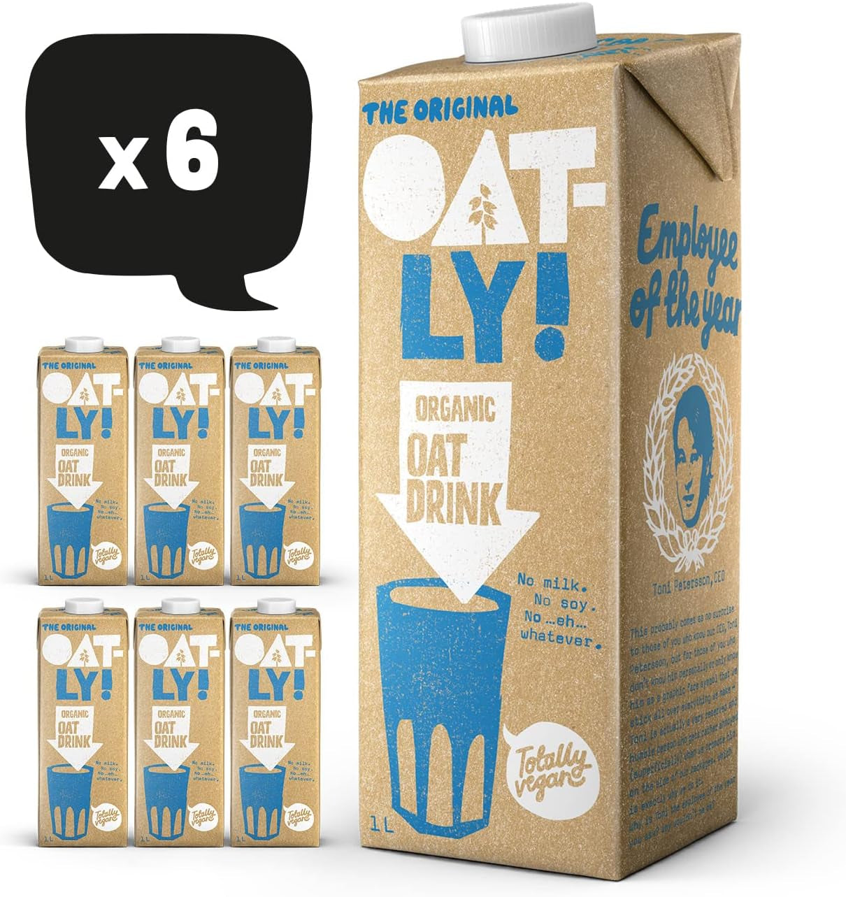 Oat Drink Organic 1 Litre (Pack of 6)