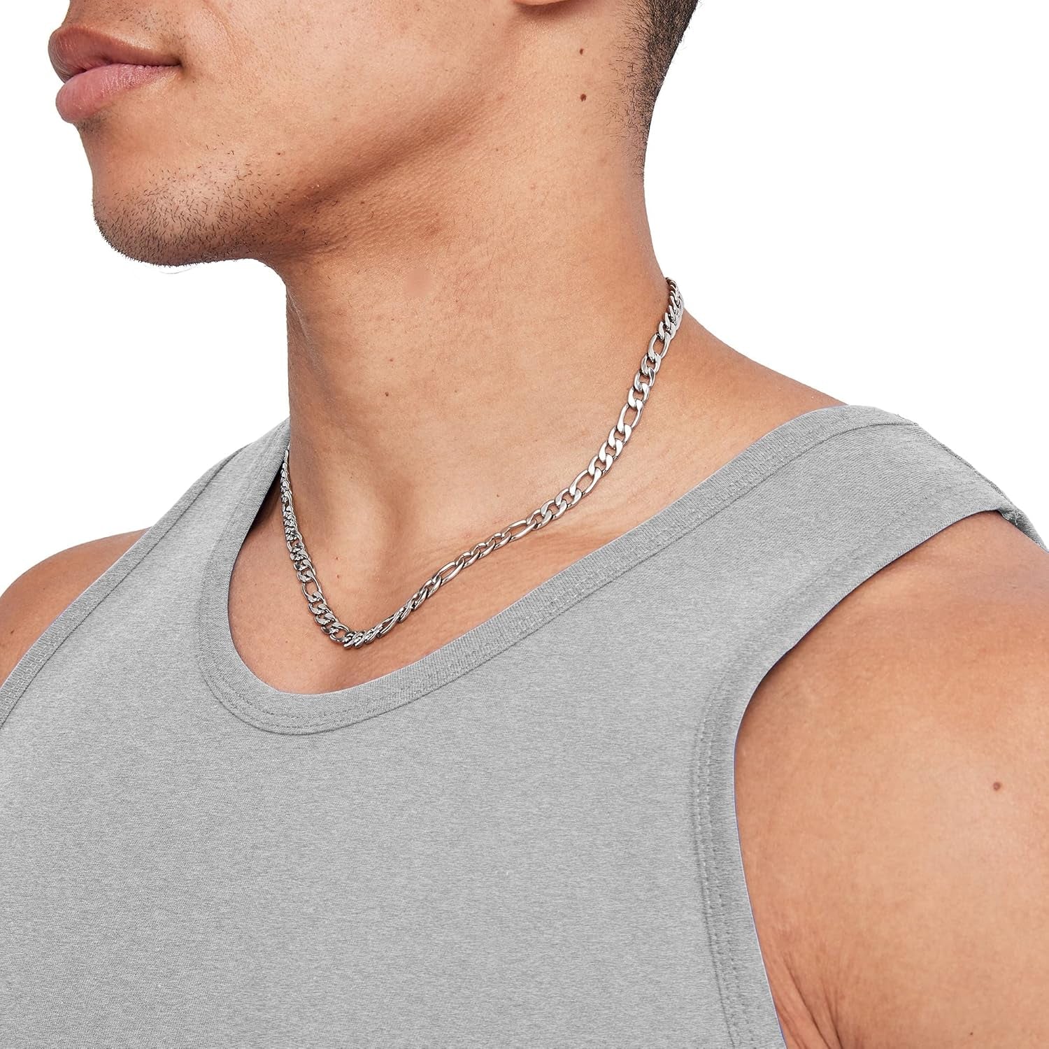 Men'S Essentials Top Pack, Midweight Cotton Tanks, Sleeveless Shirts, 3-Pack