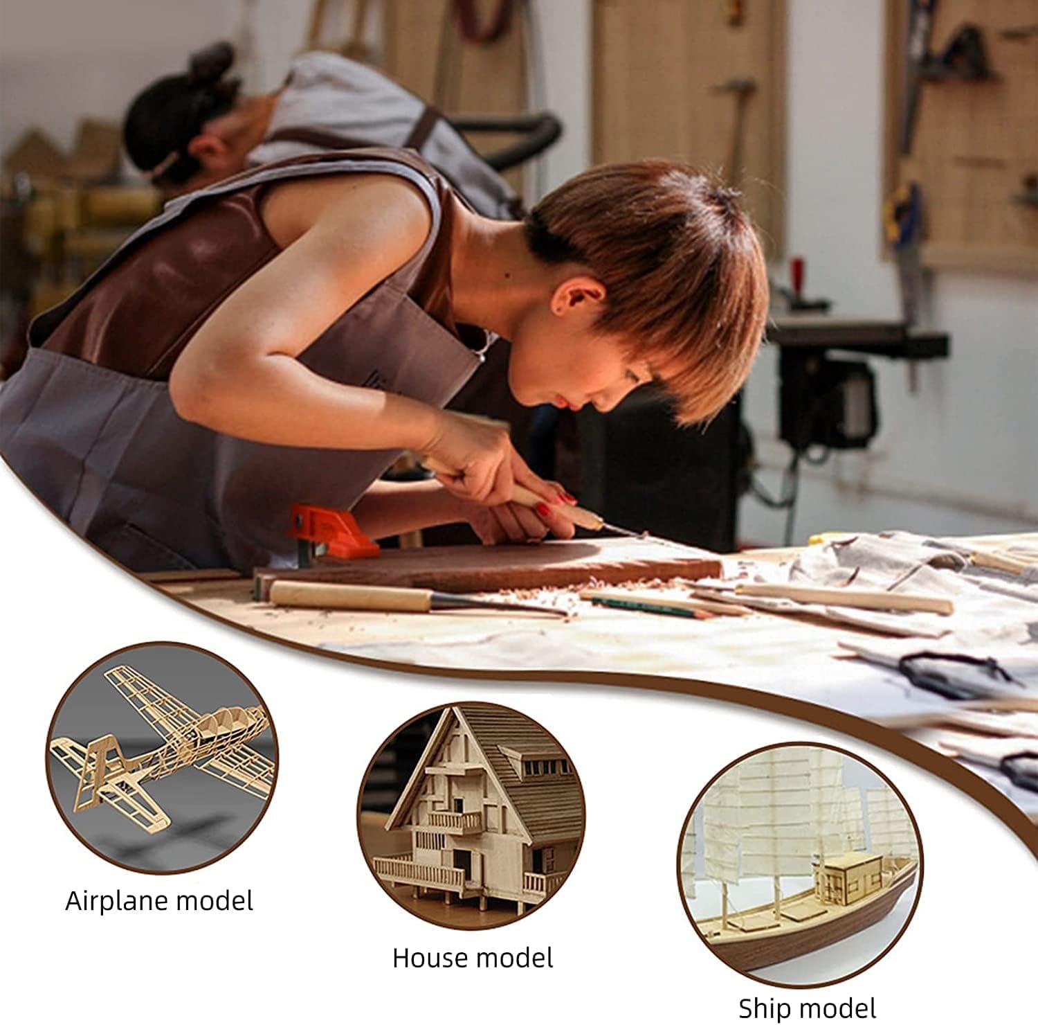 12 Pack Balsa Wood Sheets, 200X100X1Mm Thin, Unfinished Plywood Square Light Craft Model Wooden Plate for Airplane, Boat