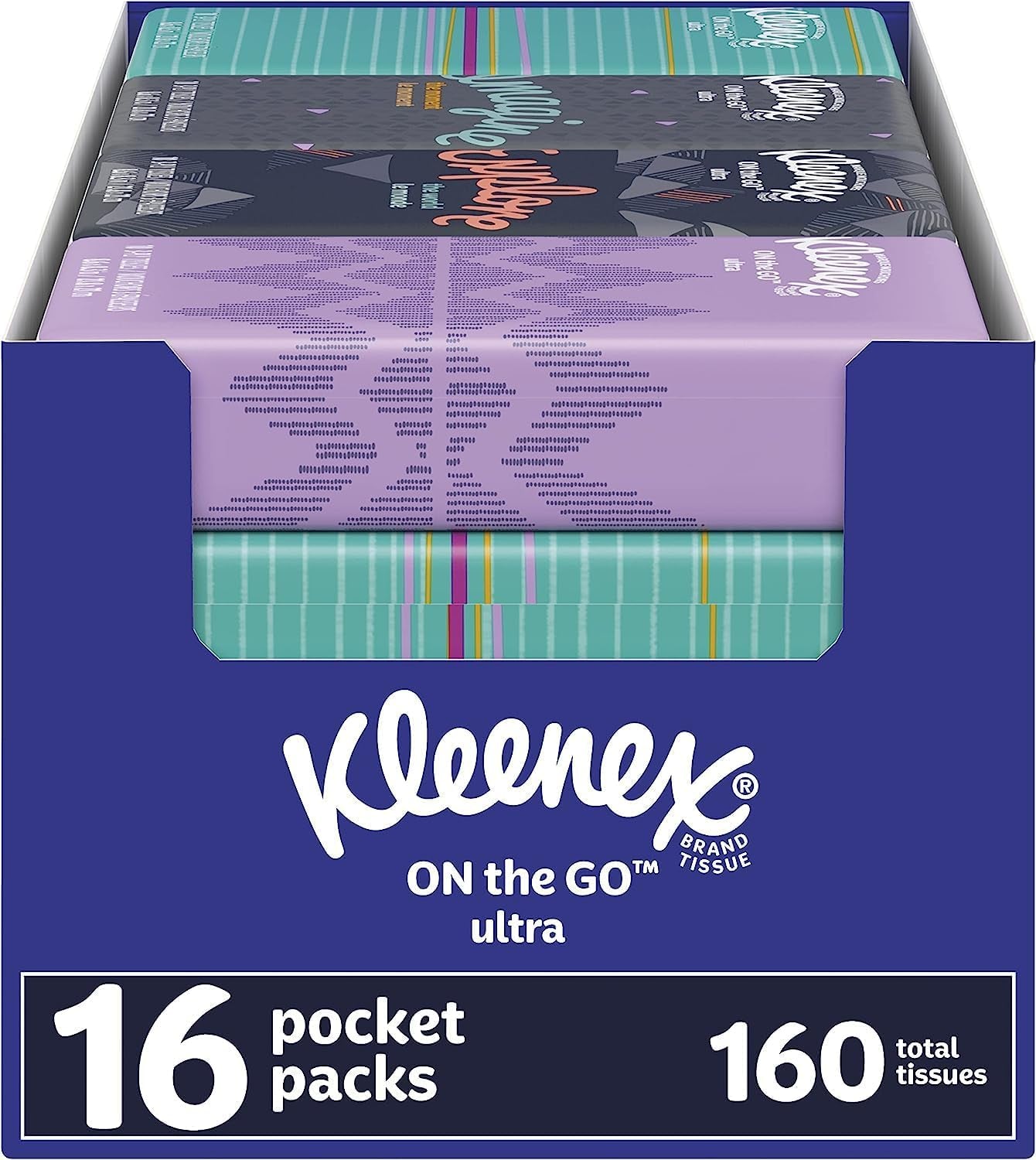 16 Pocket Packs (10 per Pack), White, Box