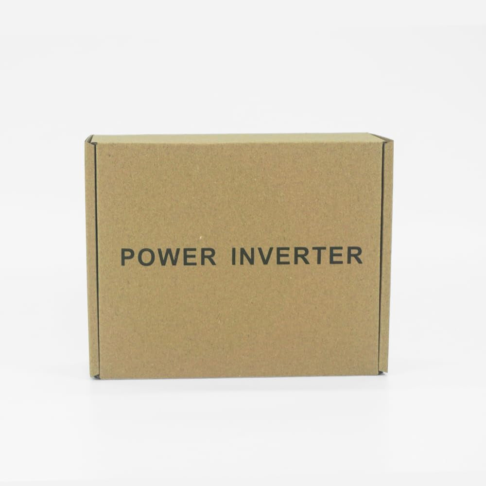 700 W Inverter DC 12 V to 230 V AC Voltage Converter Car Converter with Dual USB Ports & EU Sockets Car Charger Adapter