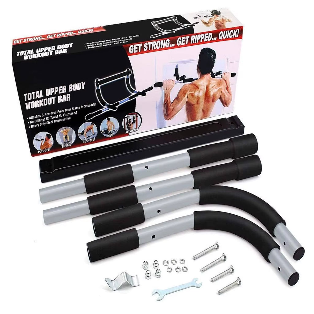 Reckstange Klimmzuggerät Für Den Innenbereich, Fitnessgeräte, Sporttraining, Stanzfreie Parallelstangen, Türrahmen-Klimmstange