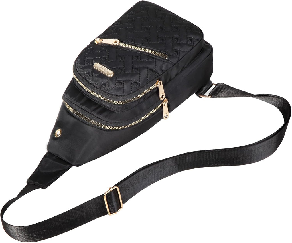 Sling Backpack Crossbody Small Sling Bag Travel Hiking Backpack Fanny Pack Cross Body Bag for Women